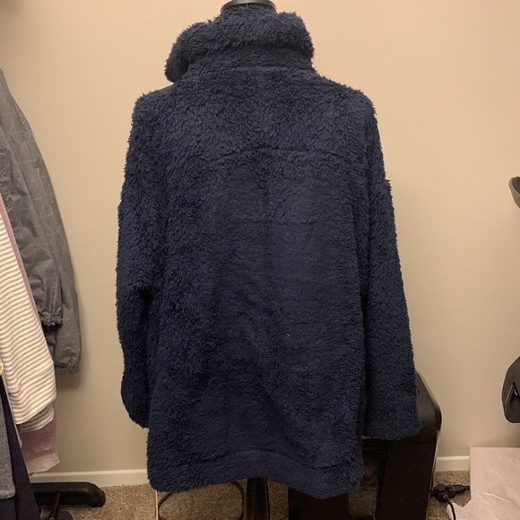 Lululemon Oh So Sherpa Jacket Navy 10 - Picture 5 of 9
